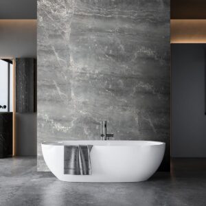 panel de pvc gris pietra 122 x 244cm